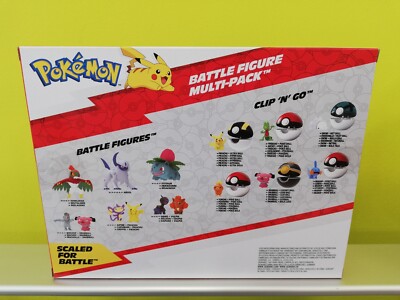 ヒーマンなどパチフィギュア 3体セット Pokemon Battle Ready Multi-Pack with 8 3'' Pikachu Figures