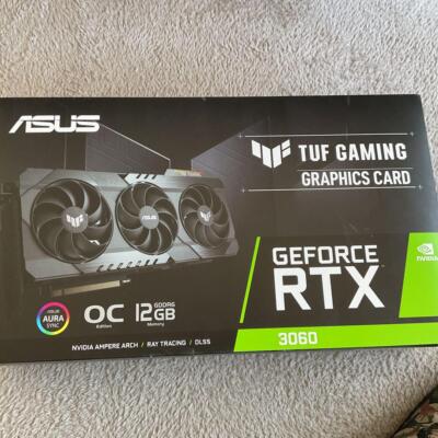 ASUS TUF Gaming RTX 3060 OC Edition 12GB | eBay