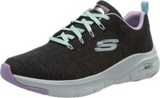 Skechers sneakers donna 149414 bklv arch fit comfi