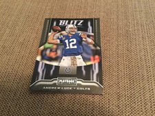 2018 Panini Playbook Andrew Luck Blitz #20 Indianapolis Colts