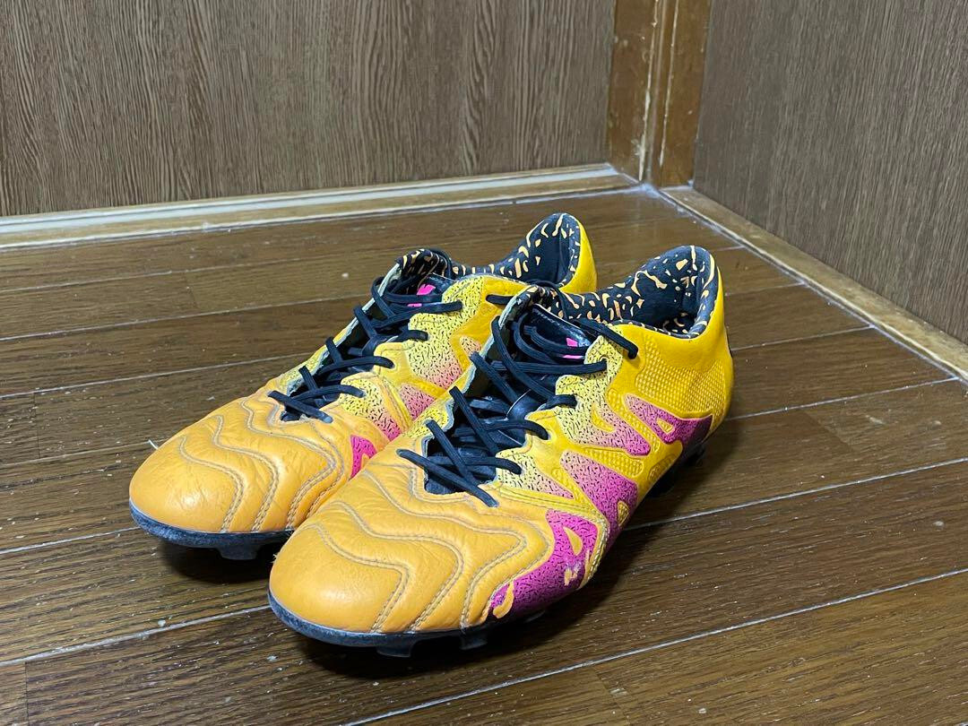X15.1 ジャパン HG adidas X 15.1 HG Men's Soccer Shoes Yellow Japan Limited US8.5 UK8