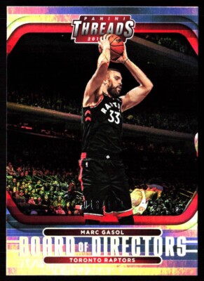 2018-19 Panini Threads Board of Directors Premium #12 Marc Gasol/199