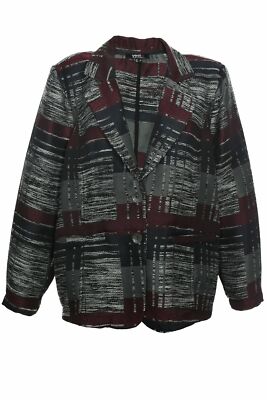 Yesta by X Two Blazer Sakko Cardigan Jacke Damen Lagenlook Plusgröße 48 50 54