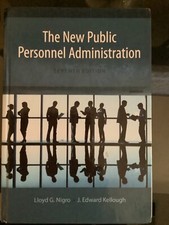 New Public Personnel Administration by Lloyd G. Nigro, J. Edward