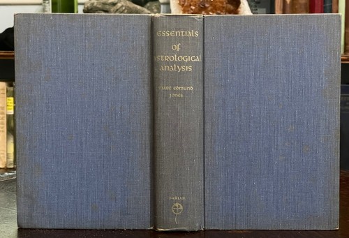 ESSENTIALS OF ASTROLOGICAL ANALYSIS - Marc Edmund Jones, 1st 1960 SIGNED ZODIAC - Picture 2 of 11