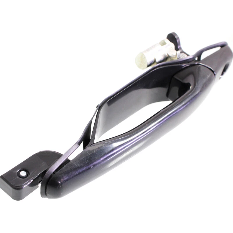 Manija de puerta exterior pintada de negro lado del conductor delantero para Mitsubishi 02-07 Foto 3 de 4