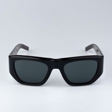 Saint Laurent Men AUTHENTIC Sunglasses Black Havana Square SL740 004 BRAND NEW