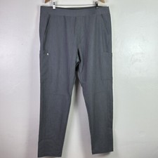 Figs Axim Cargo Scrub Pant Technical Collection Graphite Gray Pockets Stretch