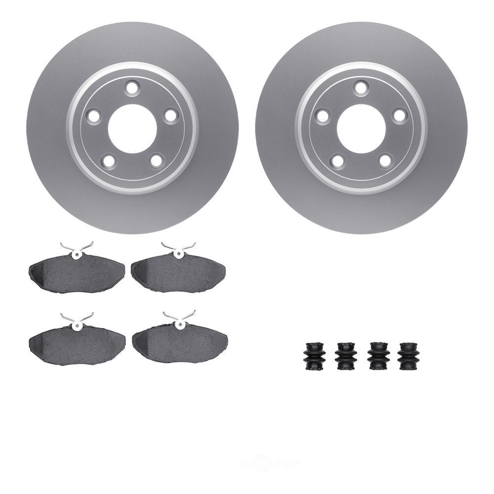 PowerStop Rear Red Calipers | 2002–2005 Ford Thunderbird (S4812)