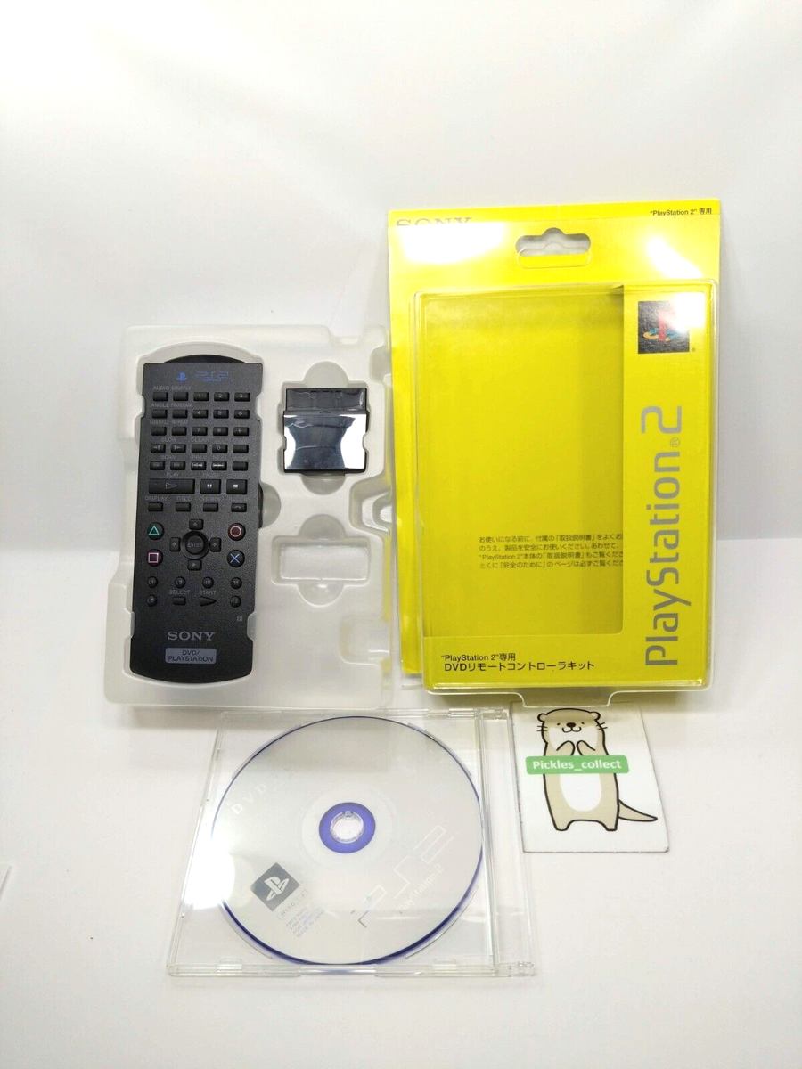 PlayStation 2 DVD Remote Controlle SCPH-10170 w/Box SCPH
