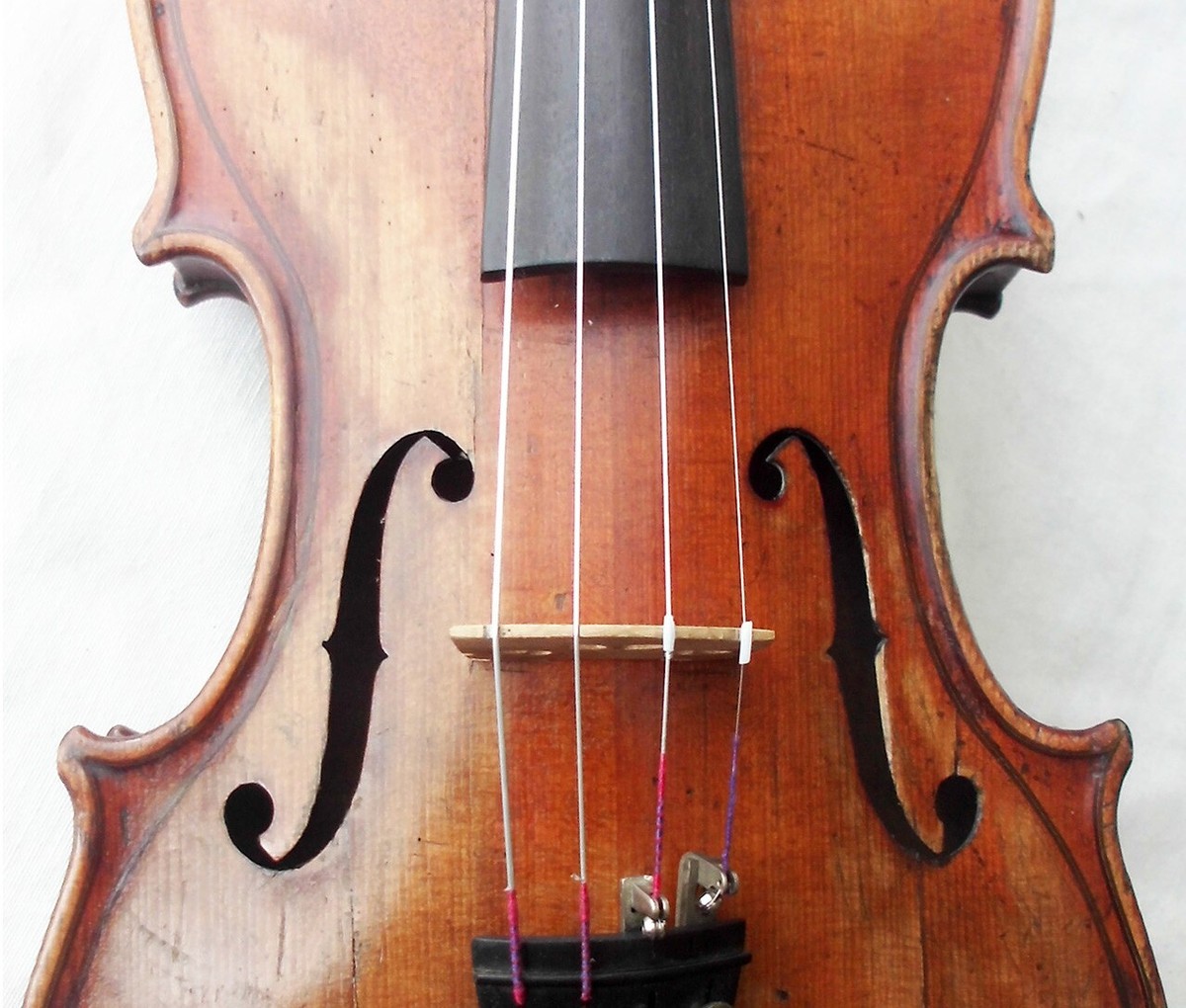 BEAUTIFUL RARE OLD GERMAN DA SALO VIOLIN ANTIQUE - VIDEO