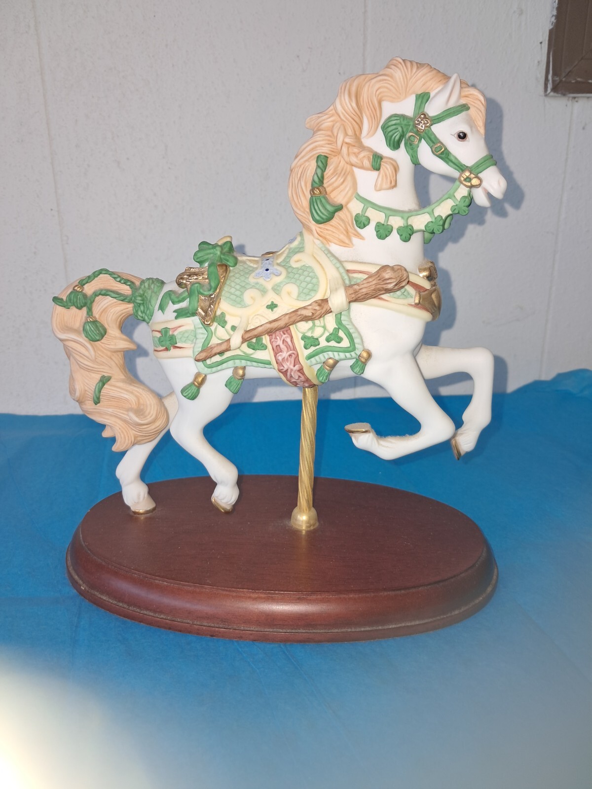 Lenox 1999 Irish Carousel Horse - St. Patrick's Limited Edition