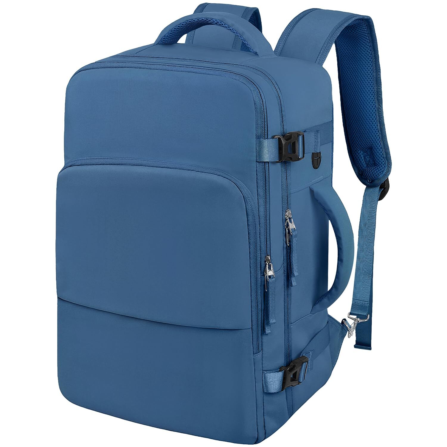 Large Travel Laptop Backpack for Women, Deep Blue, Unisex