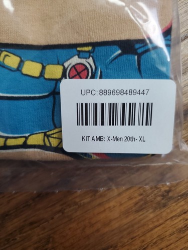 Funko POP! Maglietta Marvel Collector Corps Esclusiva X-Men 20° Anniversario Taglia XL - Foto 3 di 5