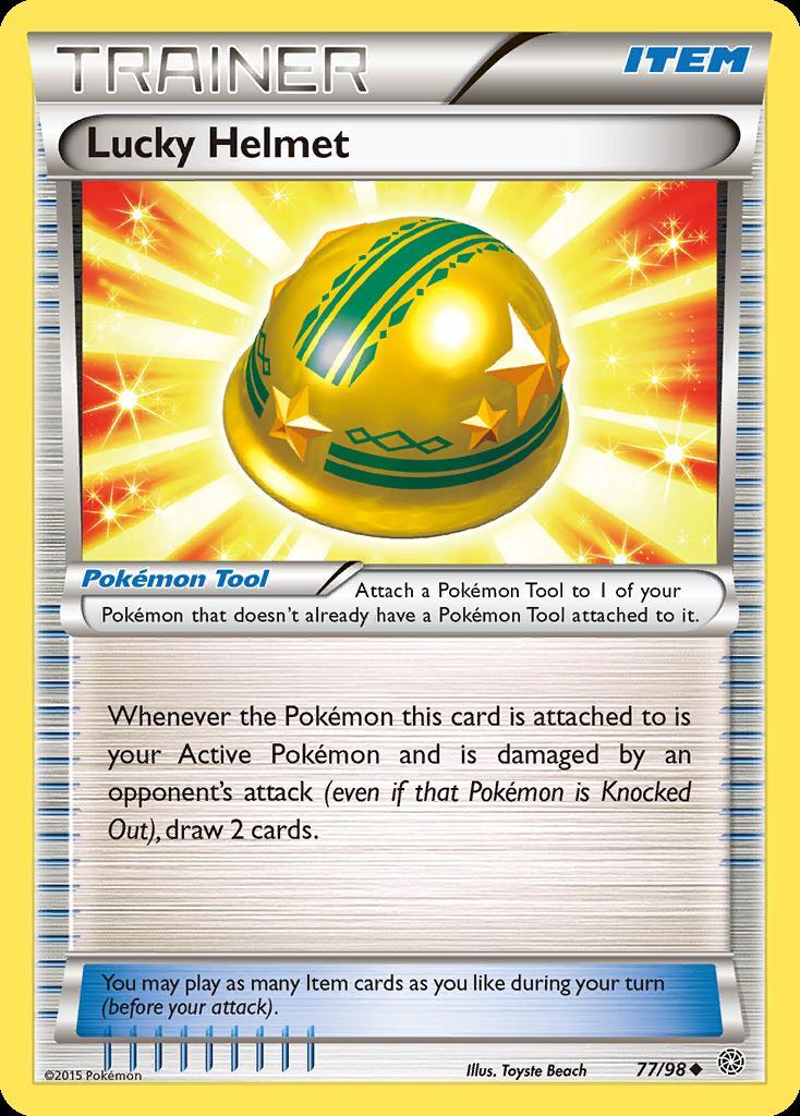 Pokemon Lucky Helmet (77/100) Ancient Origins LP