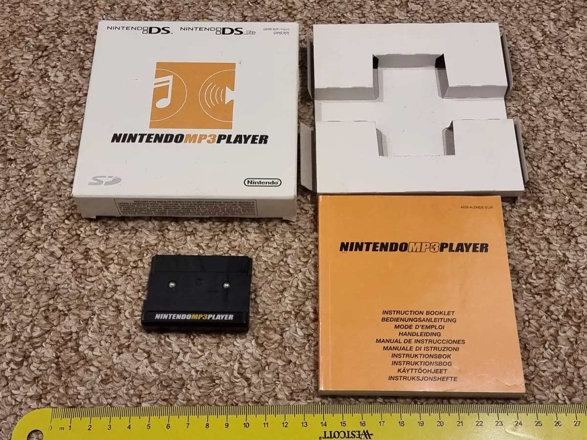 NINTENDO DS ORIGINAL GAMEBOY ADVANCE OFFICIAL MP3 PLAYER Music