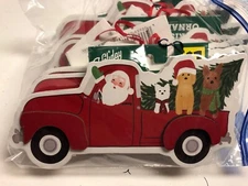 Lot Assorted Christmas Tree Ornaments Set Of 19-  ITEMS All--NEW--!