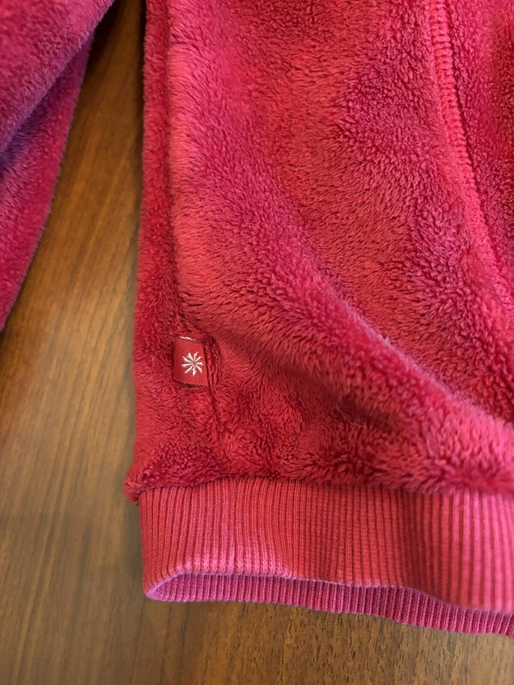 Sudadera Athleta Niña Rojo Caramelo Feelin' Great 2.0 Pequeña 6/7 Bolsillos Foto 4 de 4