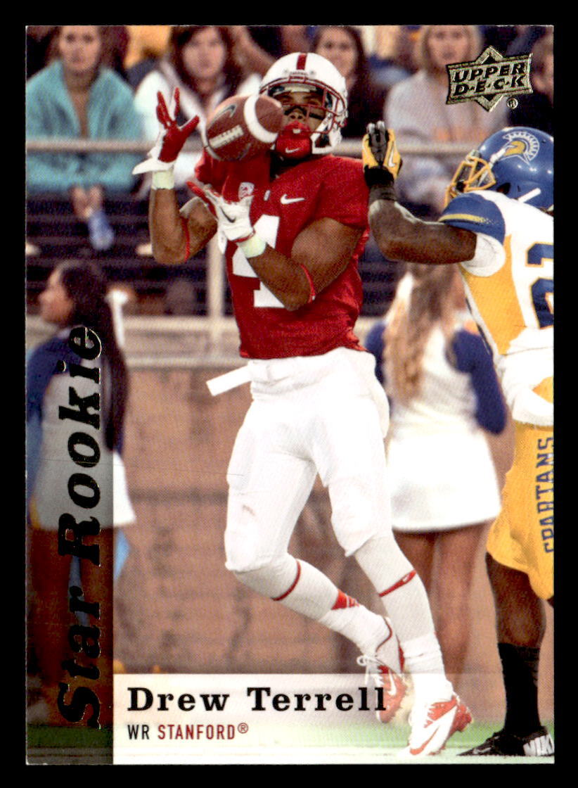 Drew Terrell 2013 Upper Deck Star Rookie  Card #142 Stanford Cardinal