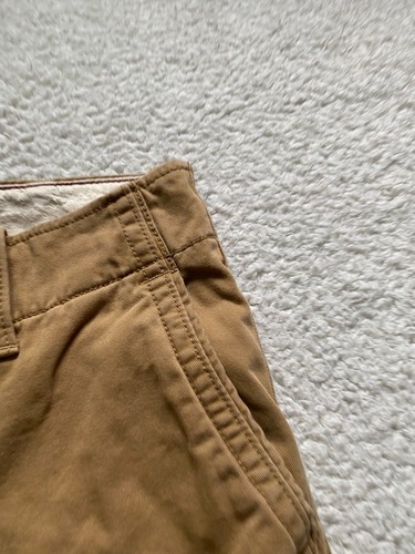 American Eagle Men Size 28 Straight Beige Twill Pants (J1) - Picture 4 of 9