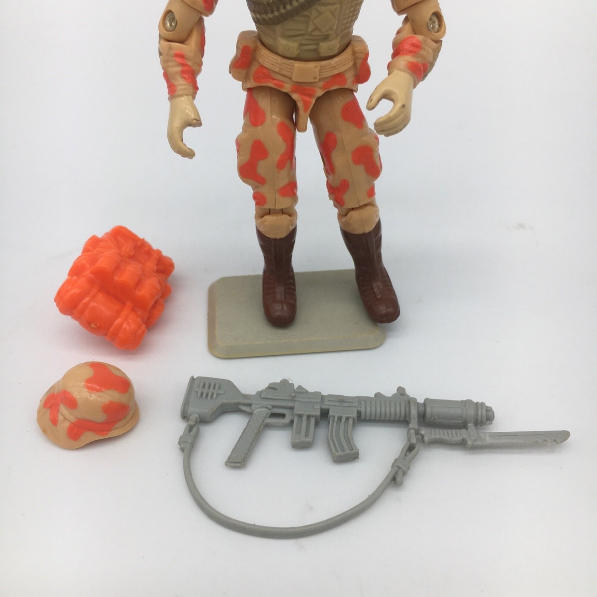 Vintage 1988 G.I. Joe Spearhead Action Figure Hasbro 3.75