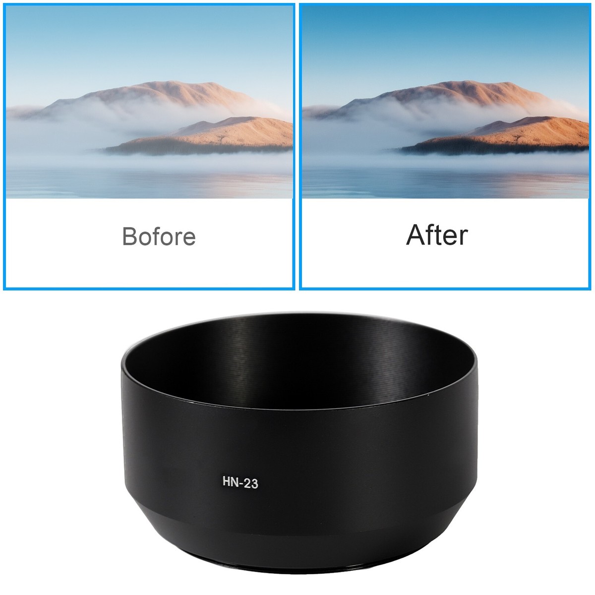 HN23 Screw-In Lens Hood for Nikon Nikkor AF 85mm f/1.8D / AI HN23 Screw-In Lens Hood for Nikon Nikkor AF 85mm f/1.8D / AI