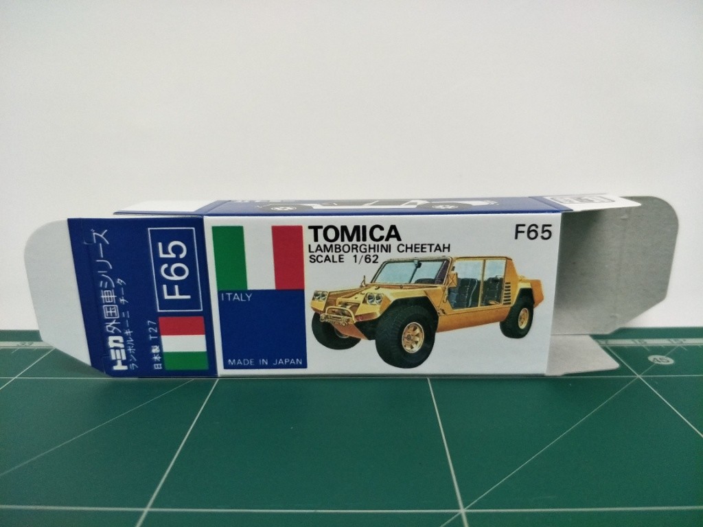 トミカ 青箱F65 ランボルギーニ チータ 日本製 TOMY (トミー) 青箱