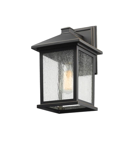 Z-Lite Portland 1 Light Outdoor Wall Light, Oil Rubbed Bronze - Picture 4 of 8