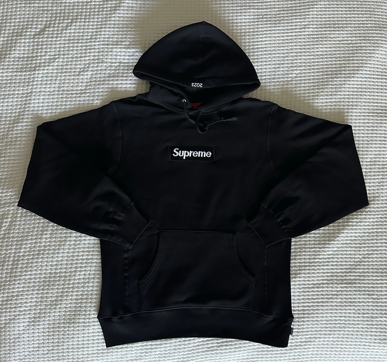 Sweat à capuche logo Supreme Box FW23 taille M