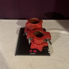 2 X Generic 2”  Victaulic Style Grooved pipe Coupling  red-painted ductile iron