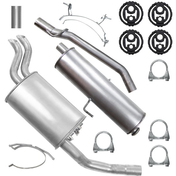SchalldäMpfer Auspuffanlage Auspuff FüR Peugeot 806 2.0 T 1.9TD 2.0 HDI 2.1 TD-image