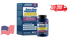 New Super Beta Prostate Advanced Natural Berry Chewables 60 Tablet-Free Shipping