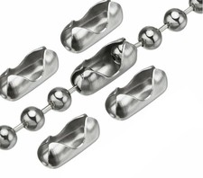 Roller Roman Vertical Blind Spare Parts Metal Chain Joiners Cord Connectors.