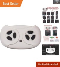 JR 2.4G Bluetooth Replacement Remote Control for Kids' Toy Car - White
