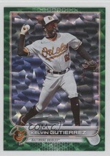 2022 Topps Update Green Foil 304/499 Kelvin Gutierrez #US319 wq8