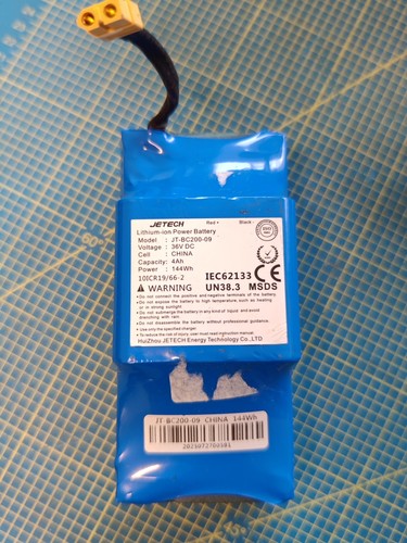 Akku für Jetech JT-BC200-09 Battery 4Ah 144Wh  36V