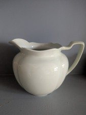 Vintage Johnson Bros England 2 pint pitcher Green dawn 1950a