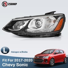 For 2017-2020 Chevrolet Sonic Projector Halogen Headlight Left lamp 42703393 LH