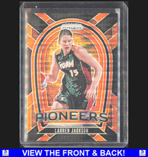 Lauren Jackson 2024 Prizm WNBA Pioneers /75 Orange Pulsar Insert SEA Storm 2