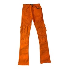 Men URBAN BEAST Twill Long Pocket Stacked Pants