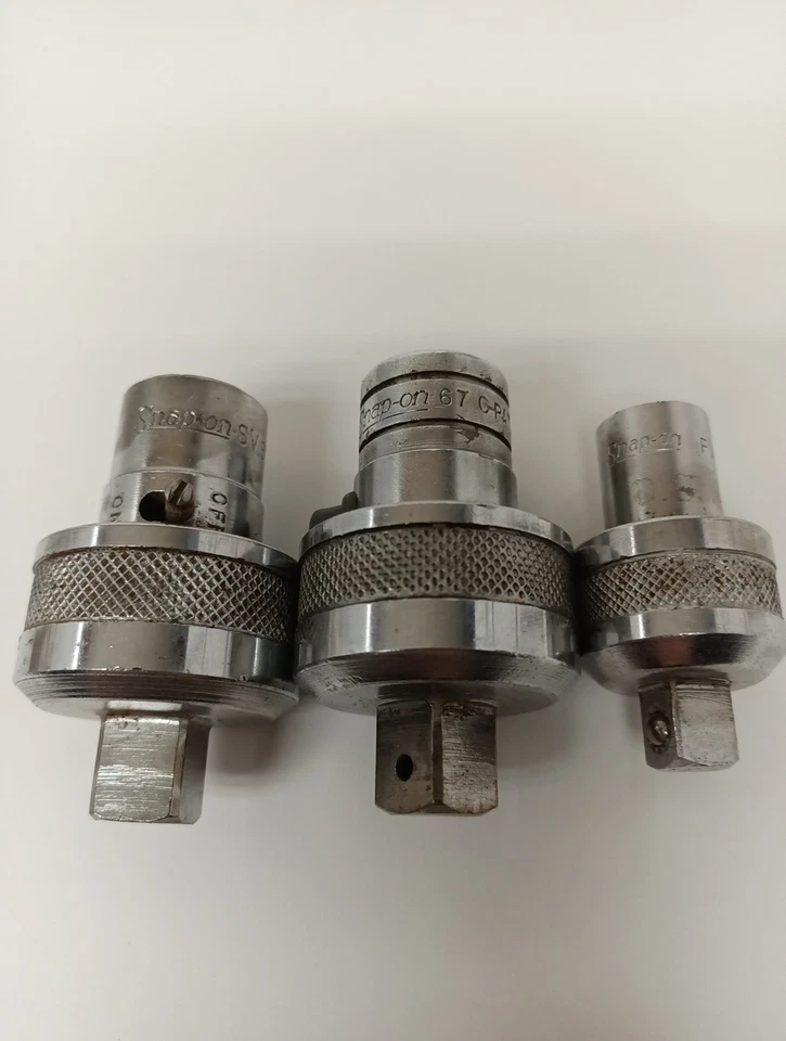 Juego de adaptadores de trinquete de barra de interruptor de herramientas a presión 1/2 3/8 SV67,67C,FV67 Foto 3 de 4