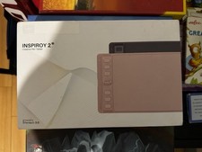 Huion Inspiroy 2 S Graphics Tablet Creative Pen Tablet Pentech 3.0 Pink
