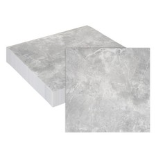 20Pcs 11.8"x11.8" Marble Peel and Stick Backsplash Wall Tiles, Dark Grey/White