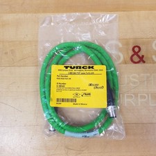 Turck RSSD-RSSD 423-1M Cordset M12 Profinet CAT 5E 1 Meter, U-38542 - NEW