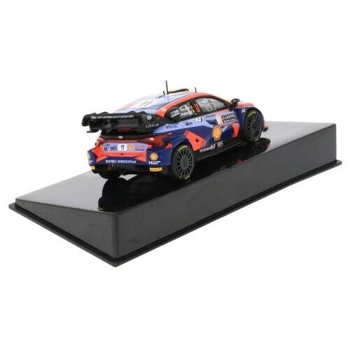 HYUNDAI i20 N N.11 WRC1 RALLY MONTE CARLO 2023NEUVILLE/WYDAEGHE 1:43 Ixo Model A - Immagine 3 di 4