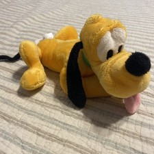Disney - Pluto the Dog - Plush - 7" - Yellow