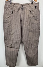 Vtg Marithe Francois Girbaud Baggy Pants Sz 40x33.5 Men  s Flap Pockets Stiff Y2K