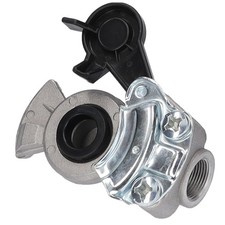 Kupplungskopf schwarz Einkreis M22x1,5 Anhänger Auflieger Traktor Bremsanlage