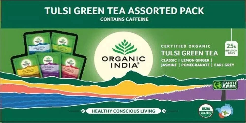 Assorted 25 Tea Bags Free Shipping World Wide