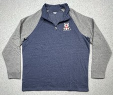 University of Arizona Wildcats 1/4 Zip Pullover Men  s Sweatshirt Size XL NWOT